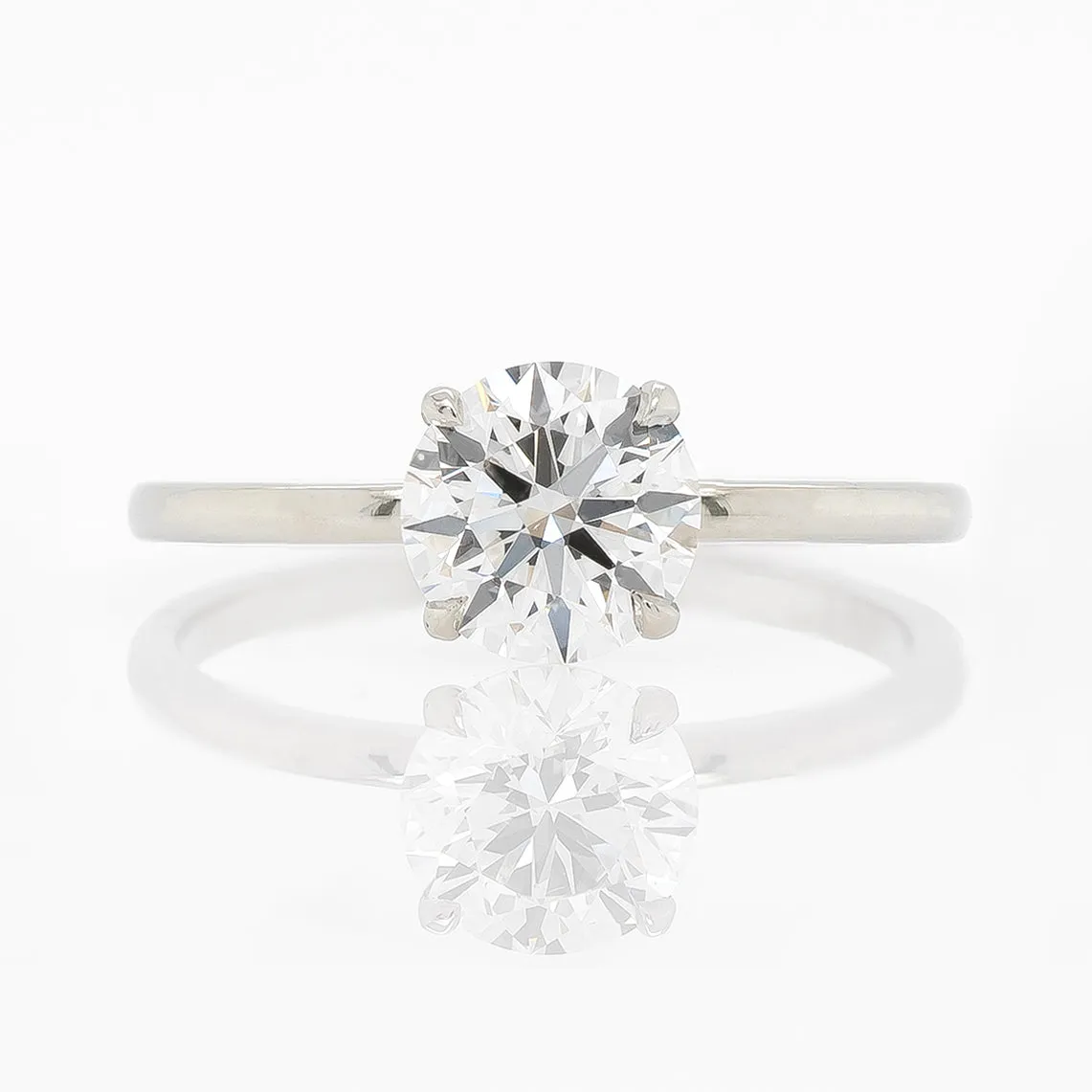 1.07ct Lab Diamond Solitaire Engagement Ring