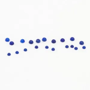 1.5 to 3mm Lapis Round Cabs