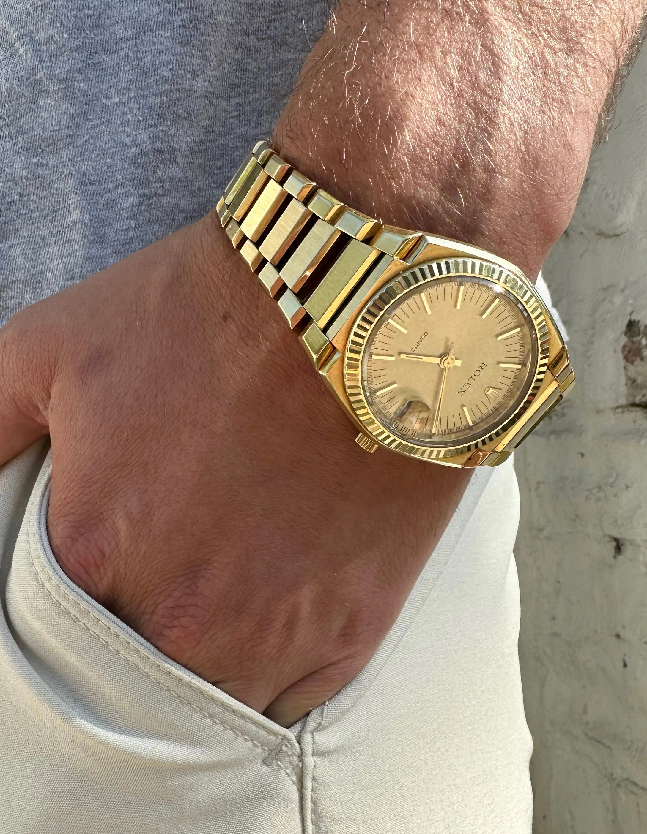1971 Rolex Texano Datejust ref 5100 39mm