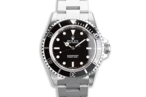 1992 Unpolished Submariner 14060 with Box & Papers