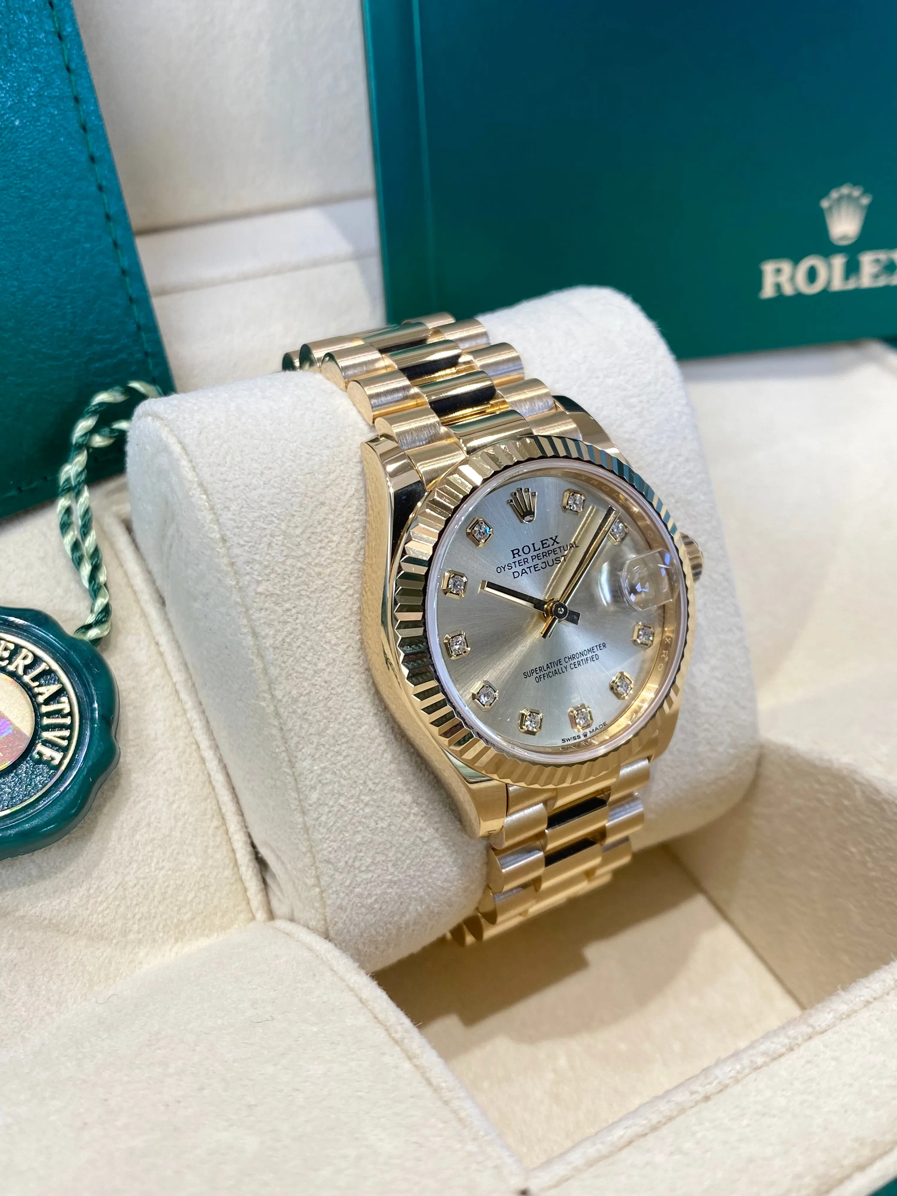 2019 Rolex Datejust 31 278278