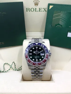 2022 Rolex GMT-Master II Pepsi 126710BLRO
