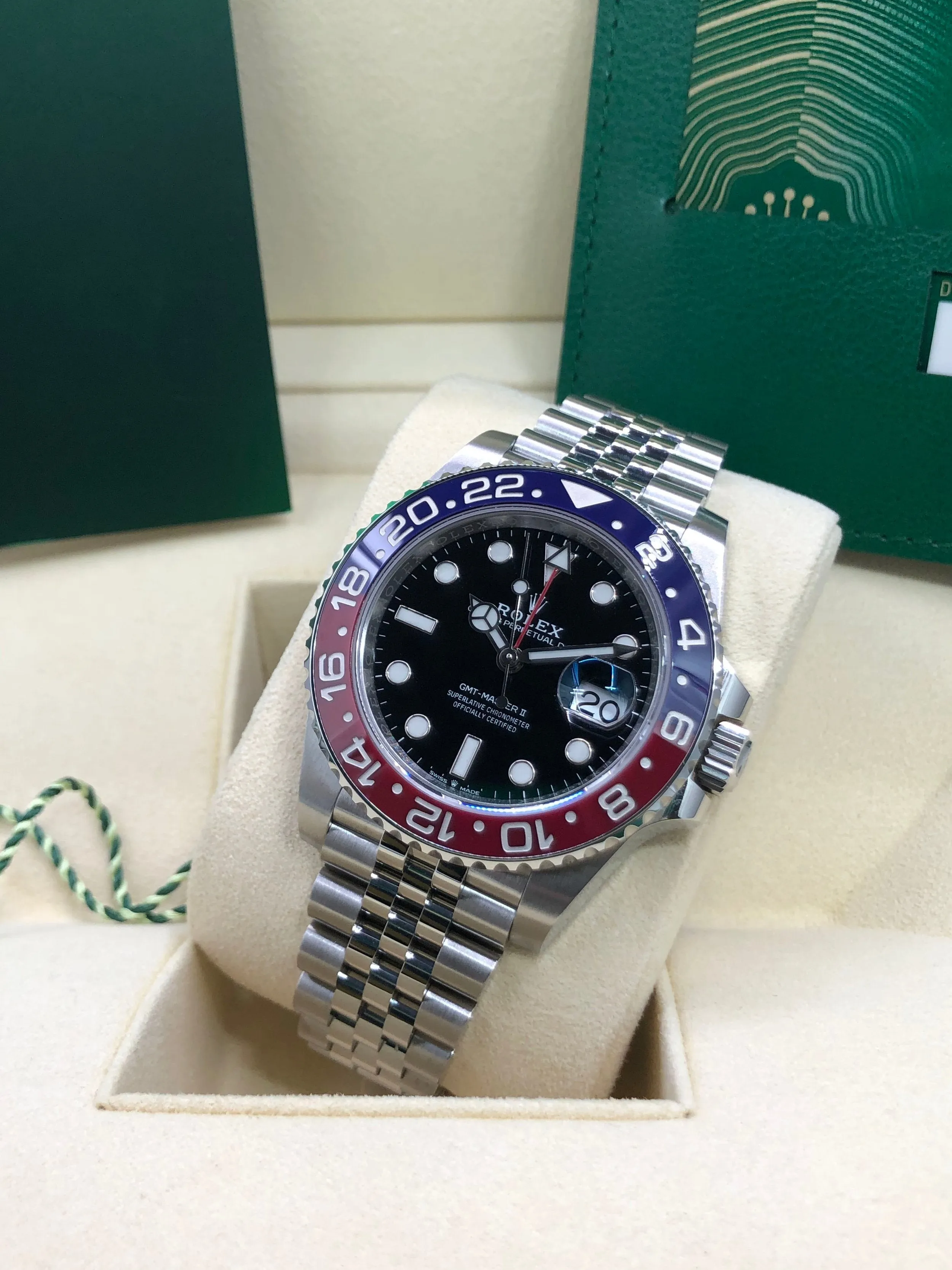 2022 Rolex GMT-Master II Pepsi 126710BLRO