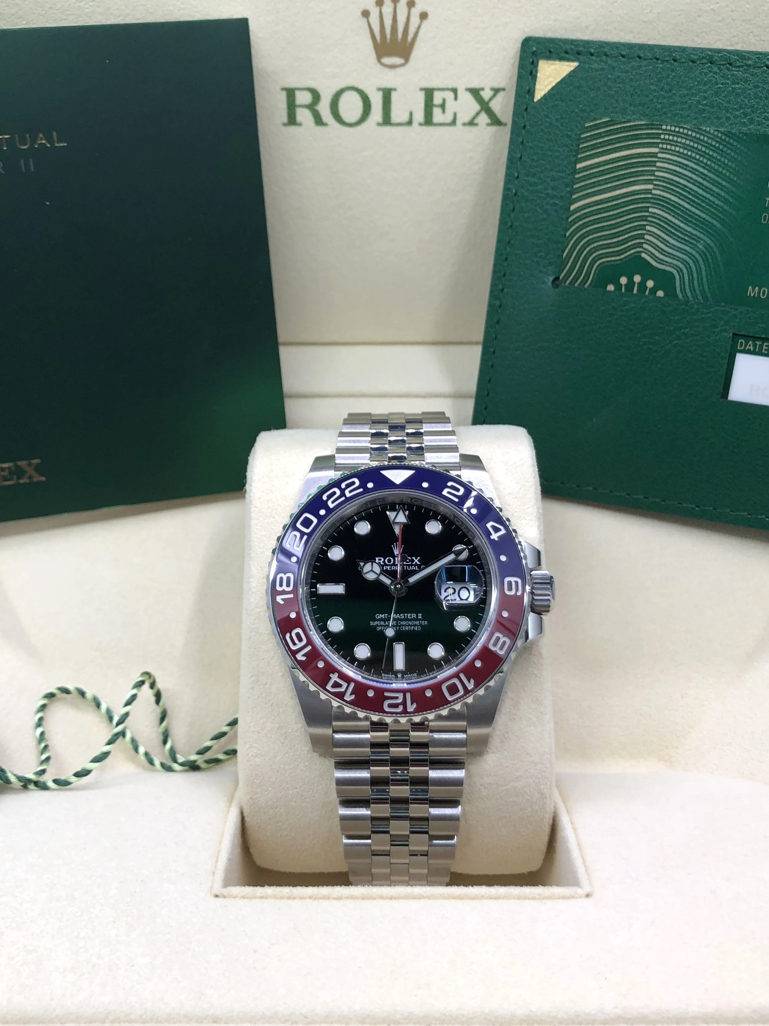 2022 Rolex GMT-Master II Pepsi 126710BLRO