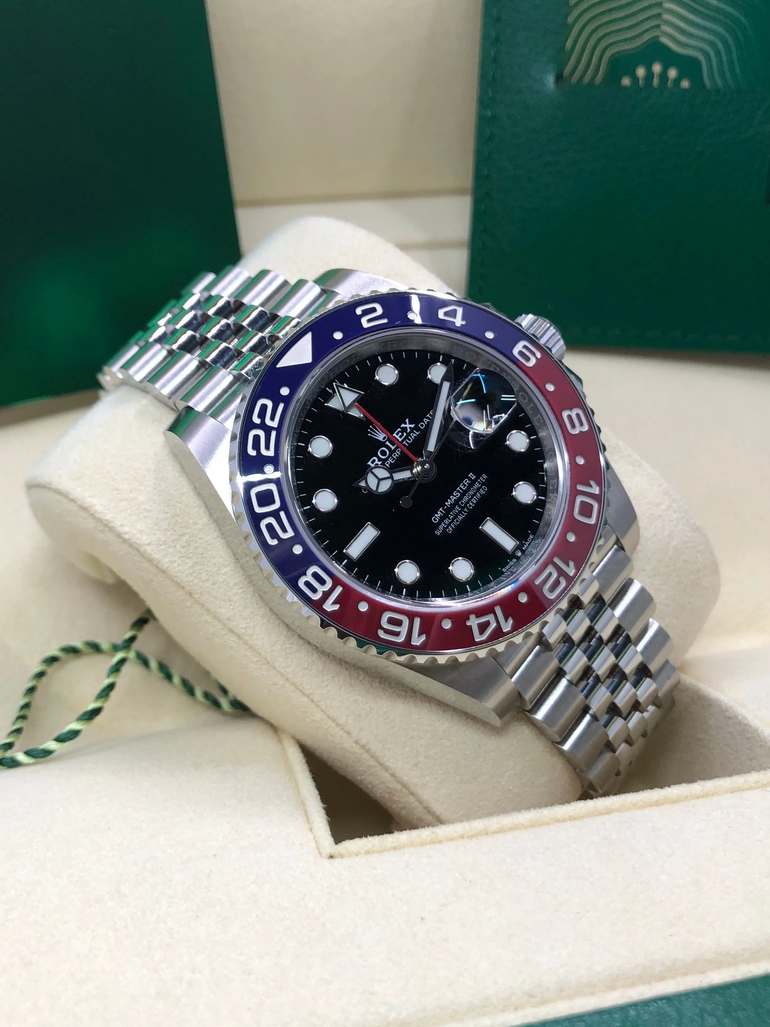 2022 Rolex GMT-Master II Pepsi 126710BLRO
