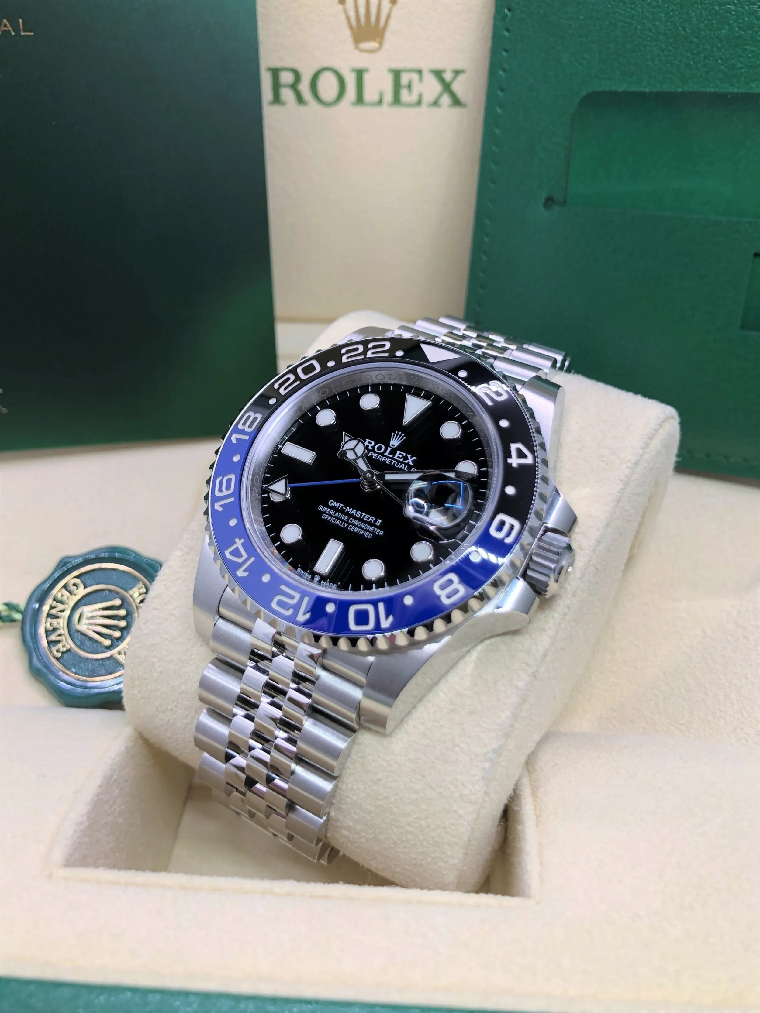 2023 Rolex GMT-Master II Batgirl 126710BLNR