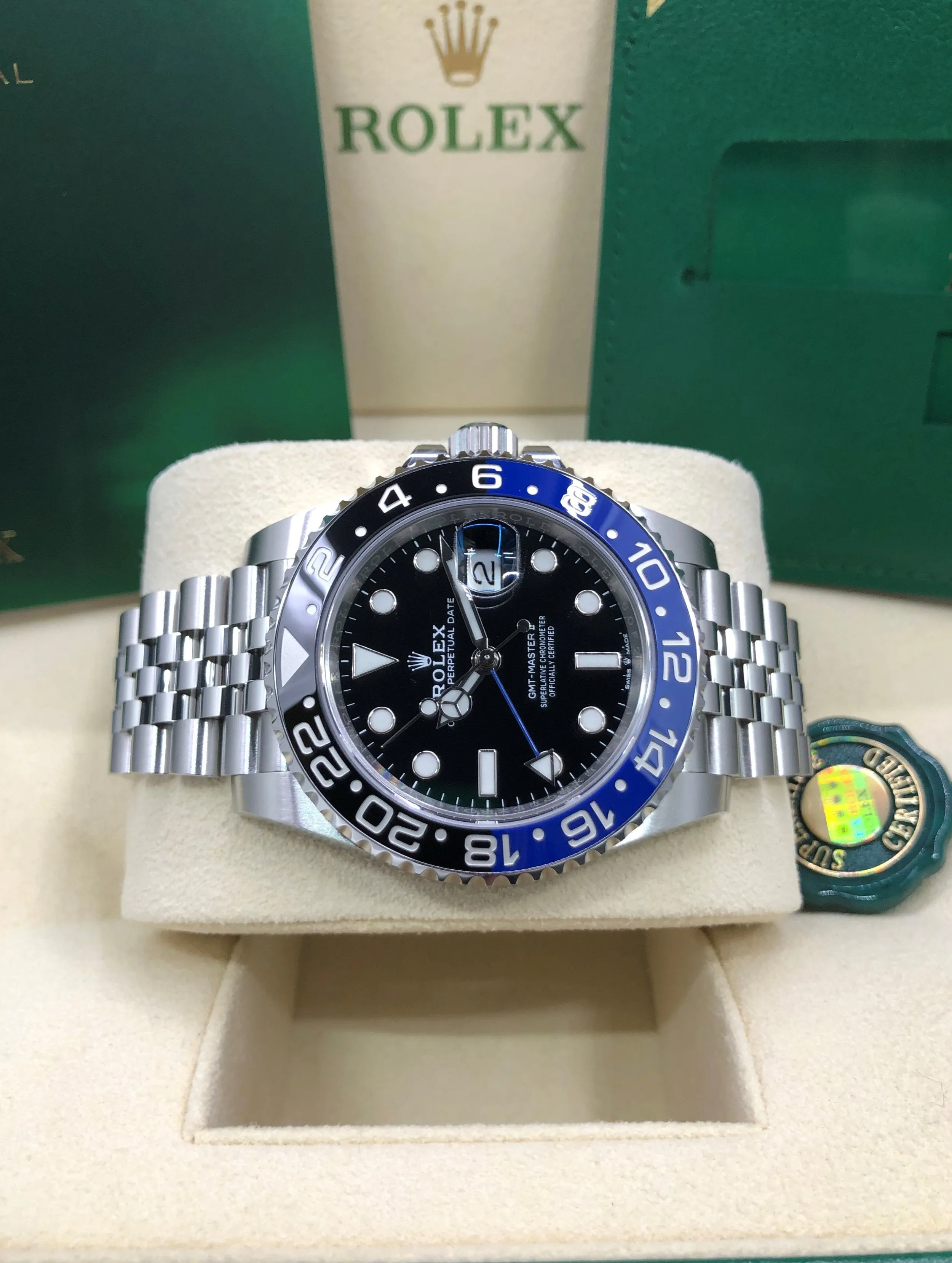 2023 Rolex GMT-Master II Batgirl 126710BLNR