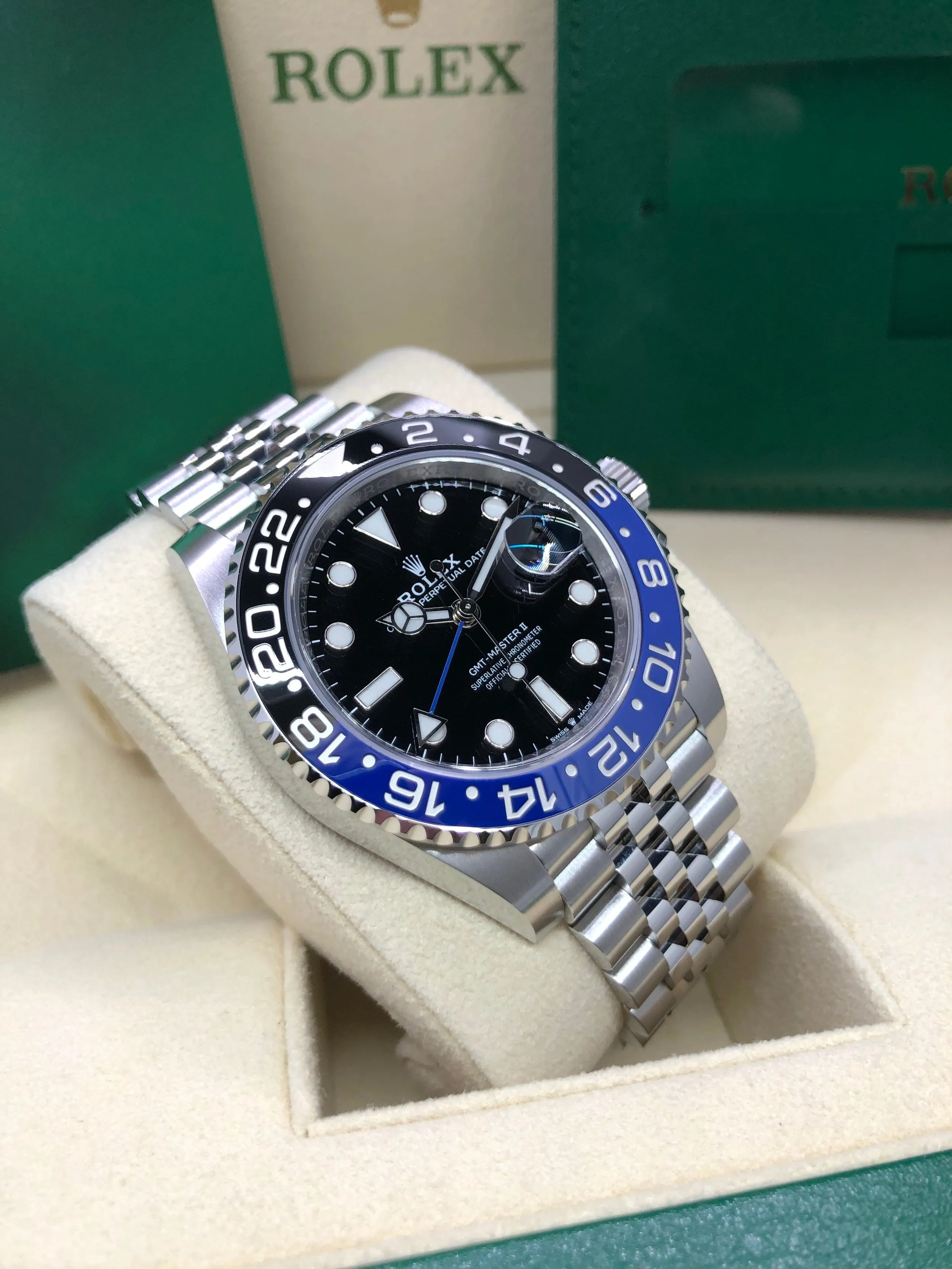 2023 Rolex GMT-Master II Batgirl 126710BLNR