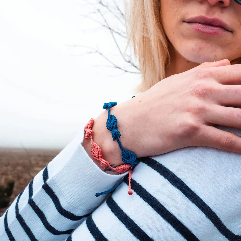 4Ocean 4 Fish Macrame Bracelet