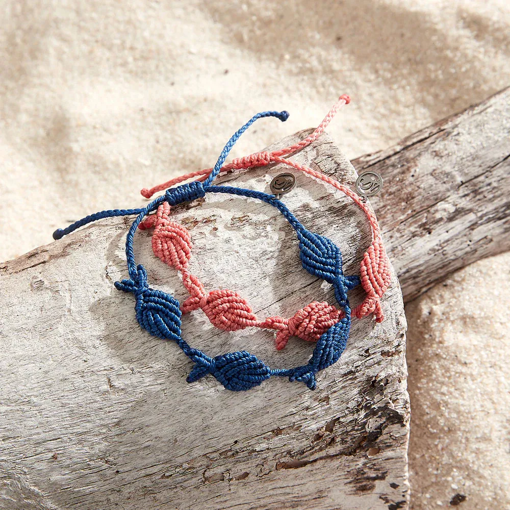 4Ocean 4 Fish Macrame Bracelet