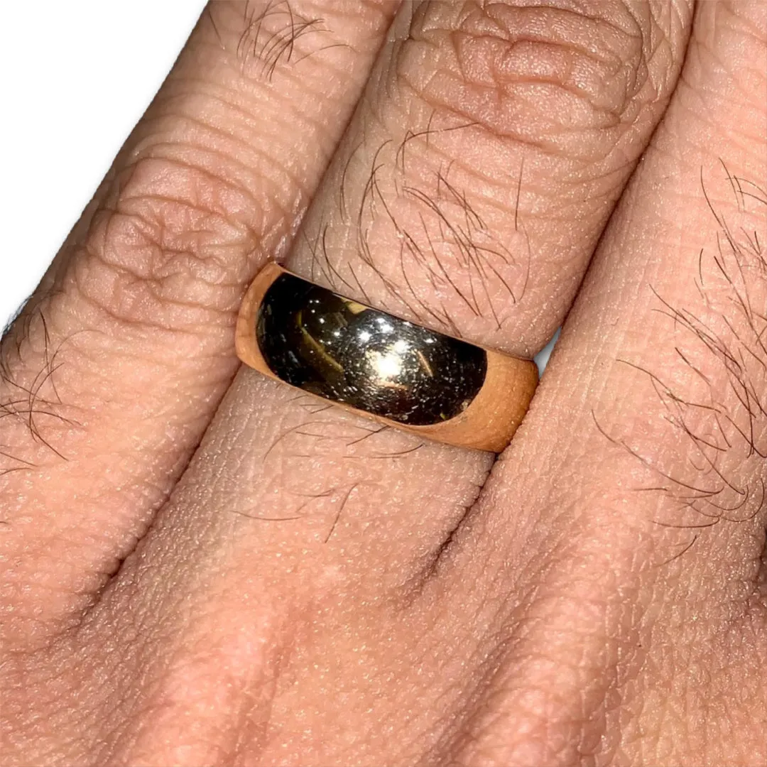 6MM Comfort Fit Gold Band