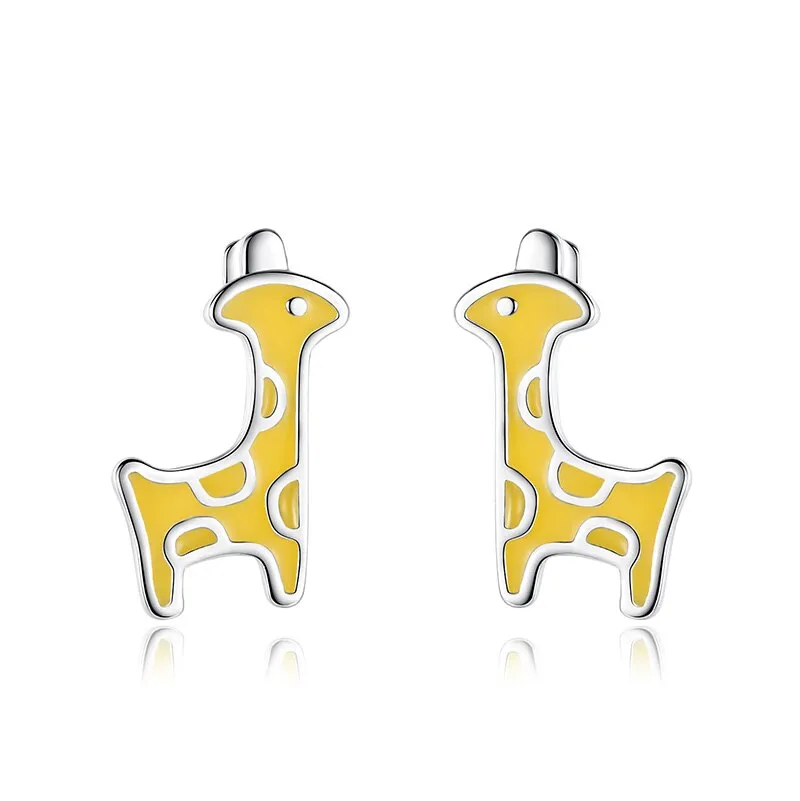 925 Sterling Silver Women Jewelry  | Asymmetric Stud Earrings