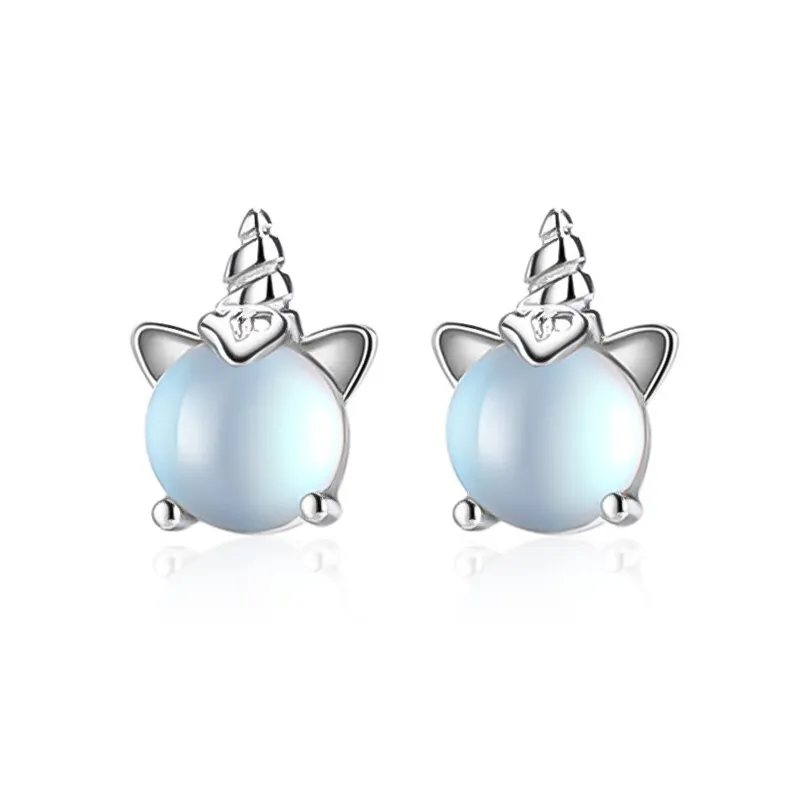 925 Sterling Silver Women Jewelry  | Asymmetric Stud Earrings