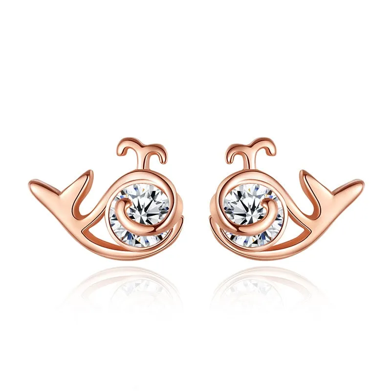 925 Sterling Silver Women Jewelry  | Asymmetric Stud Earrings