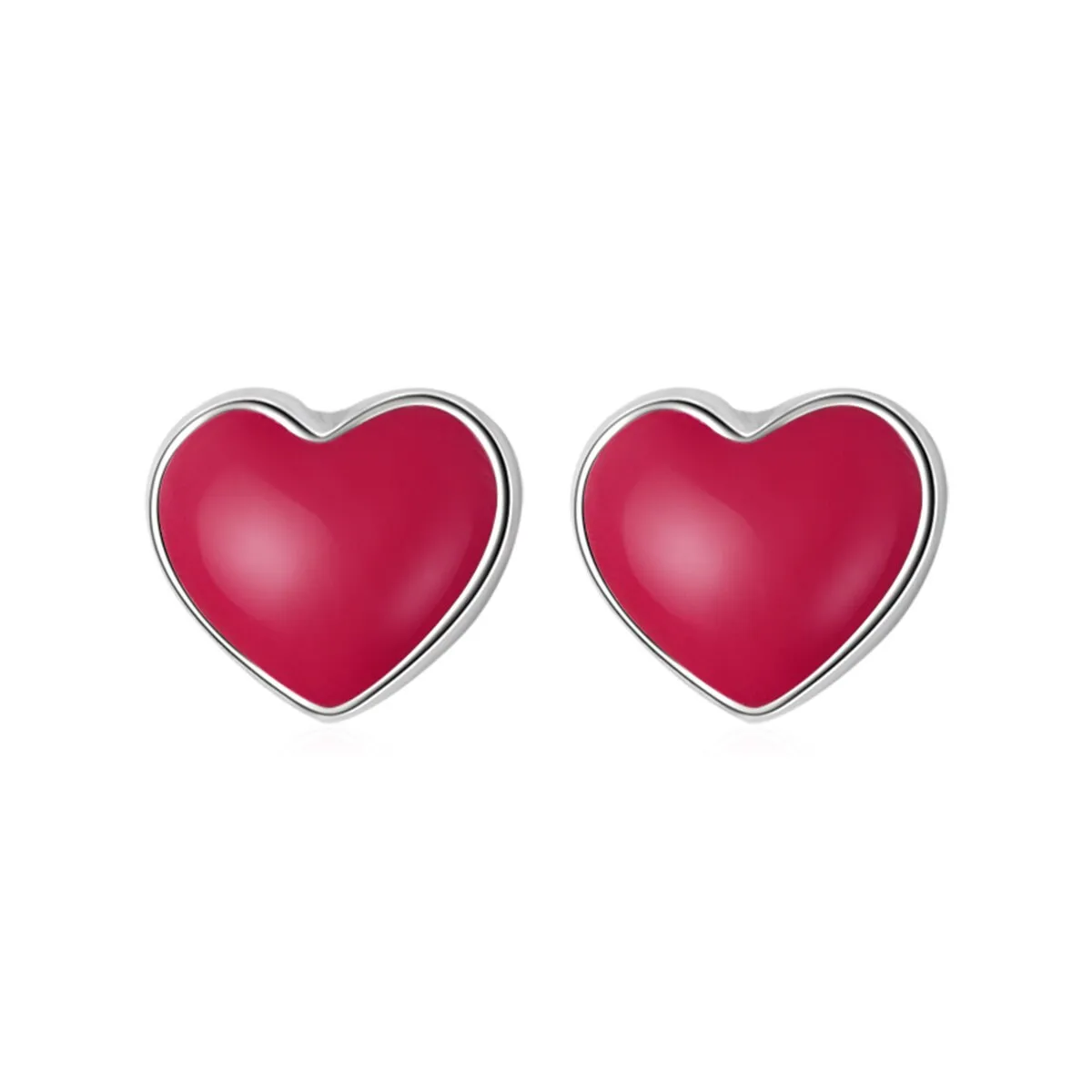 925 Sterling Silver Women Jewelry  | Asymmetric Stud Earrings