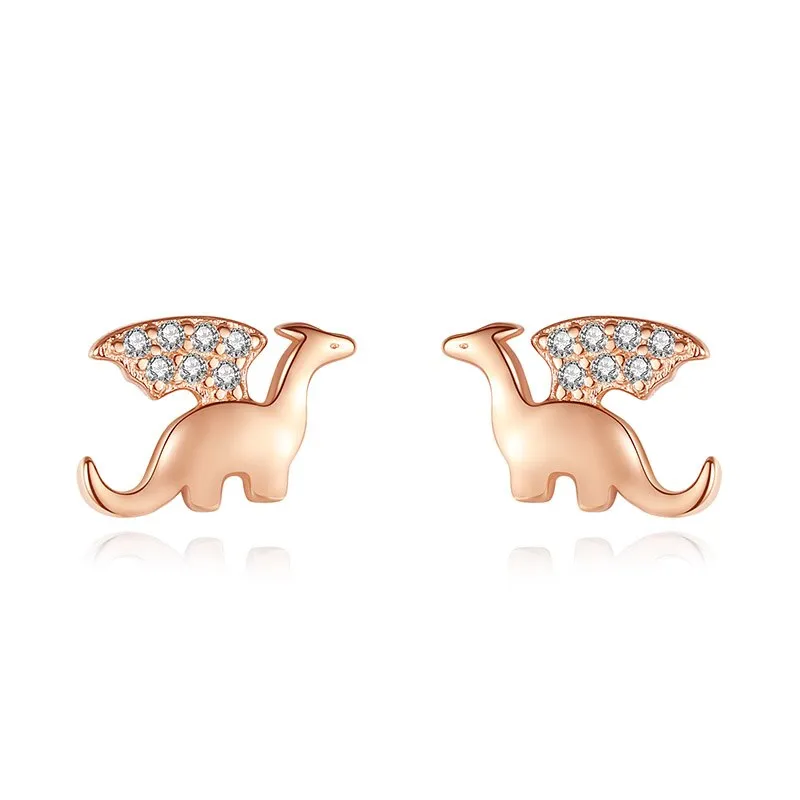925 Sterling Silver Women Jewelry  | Asymmetric Stud Earrings