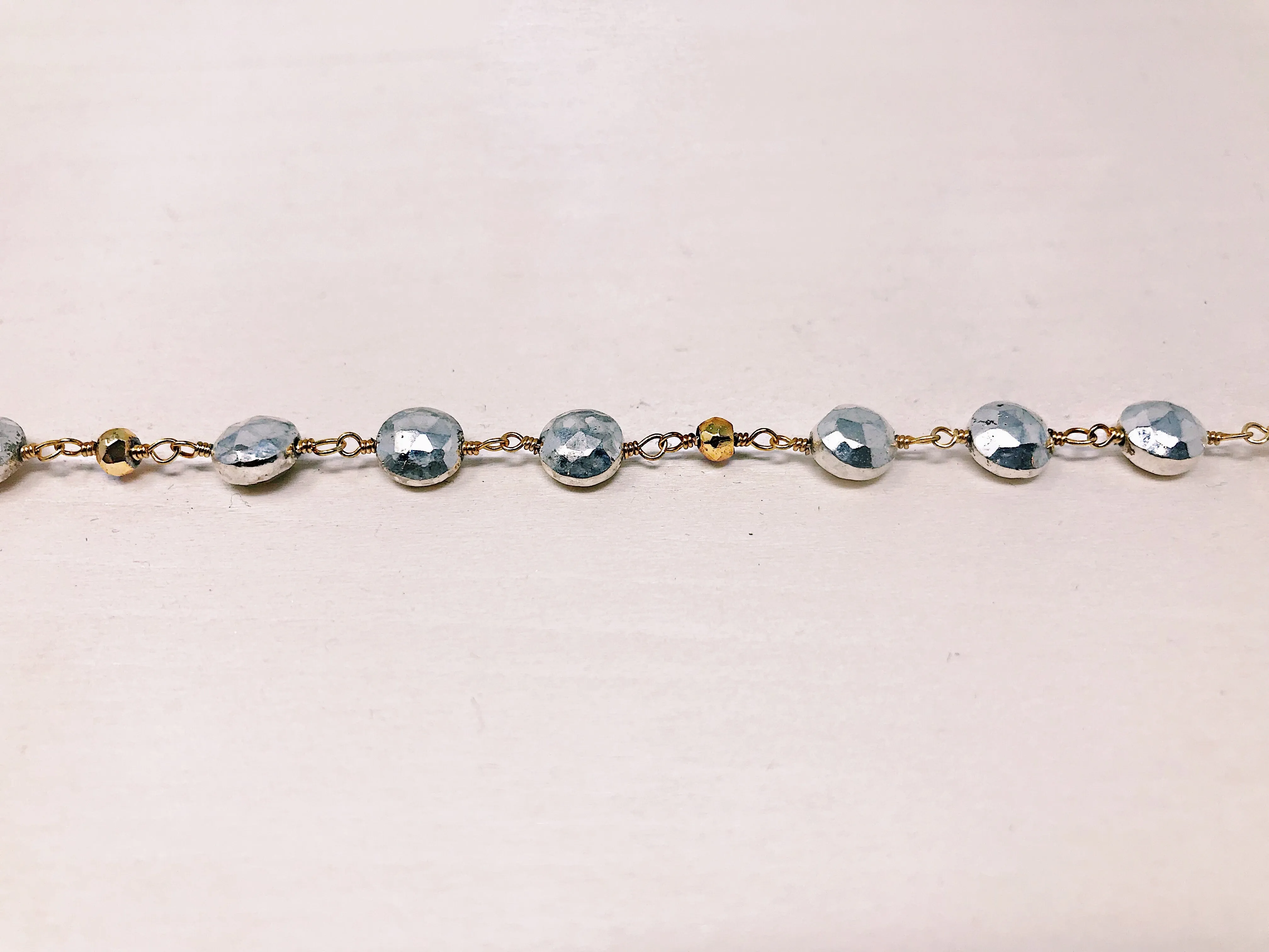 Addison // Gemstone & Pyrite