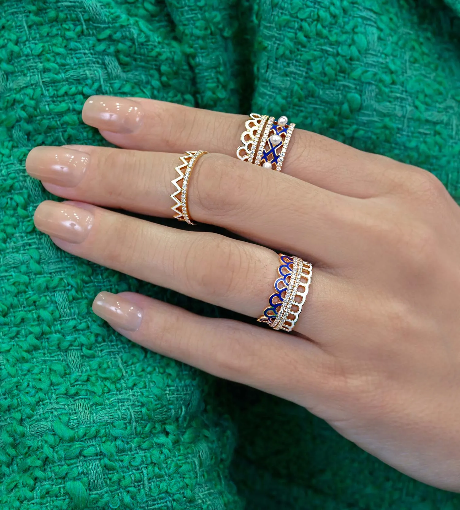 Alma Lapis Mini Ring