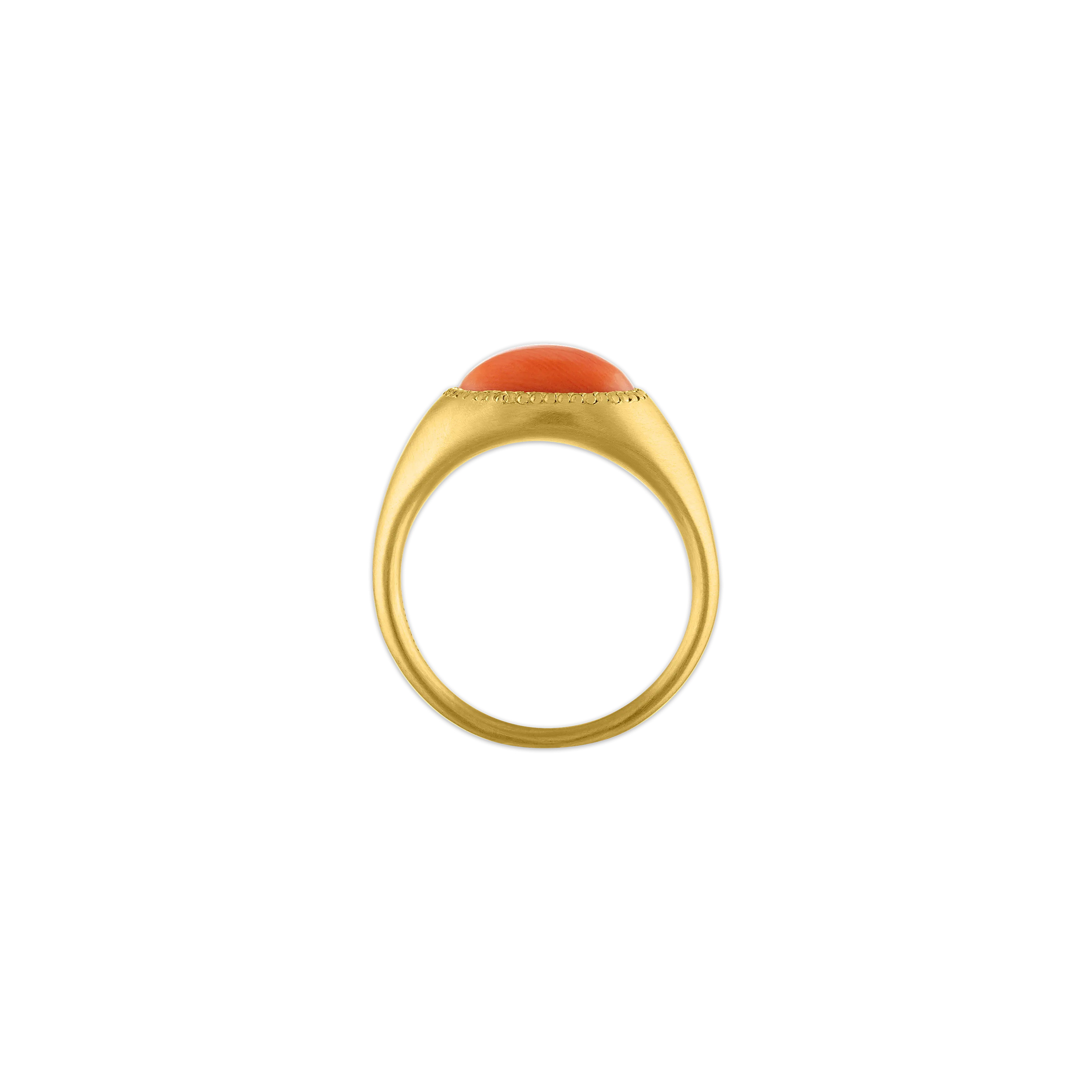 Antique Coral Roz Ring