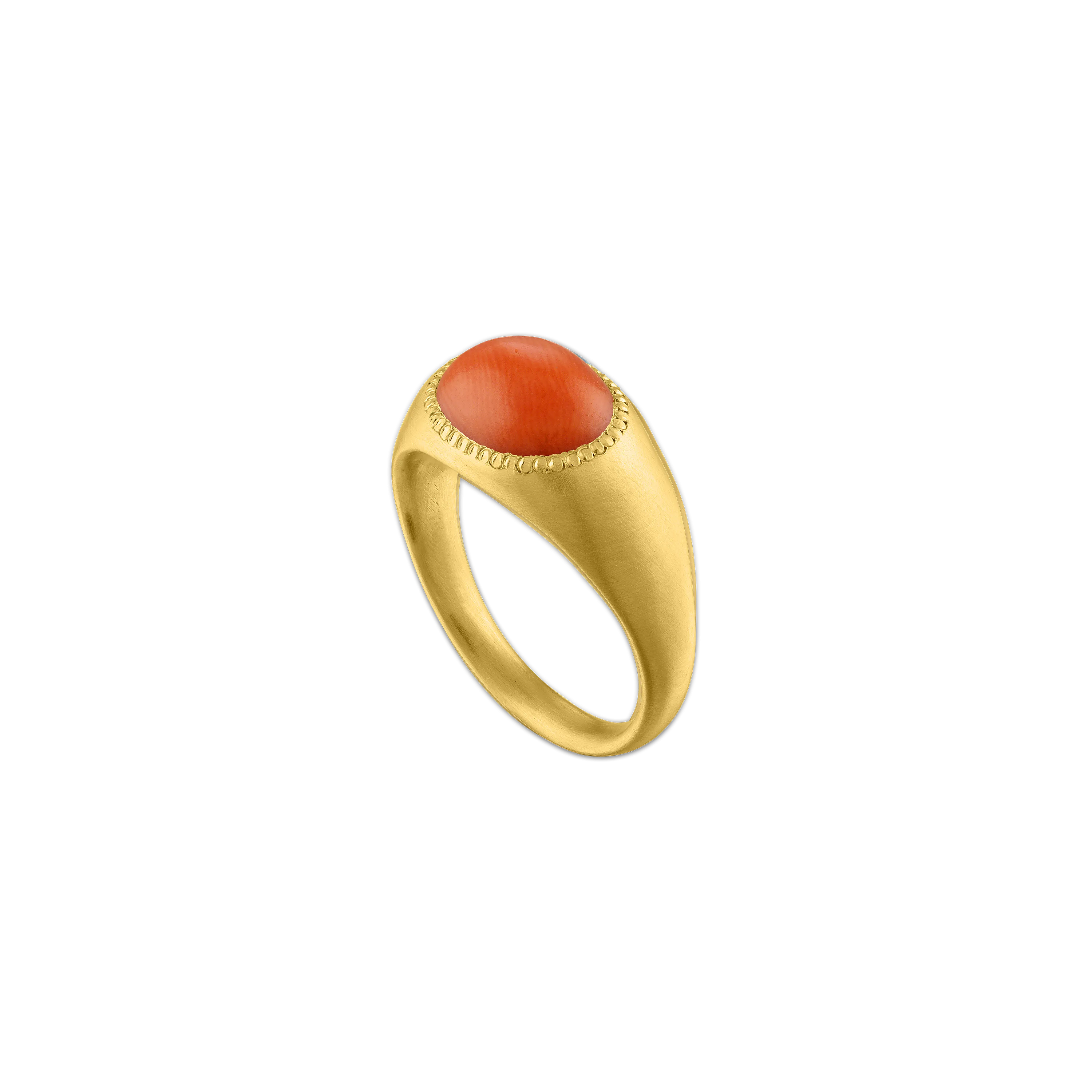 Antique Coral Roz Ring