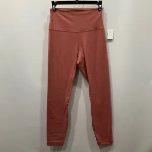 Athletic Leggings By Lululemon In Coral, Size: 6