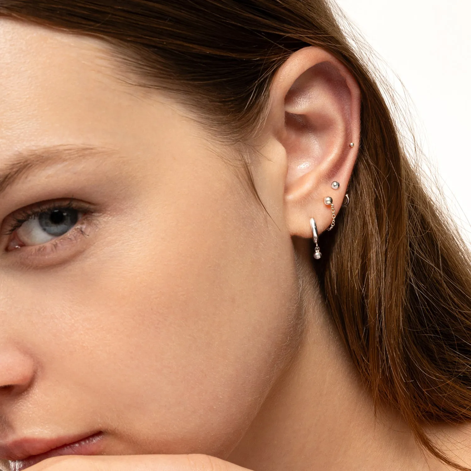 Ball Chain Earrings