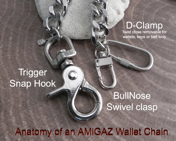 Ball Chain Wallet Chain