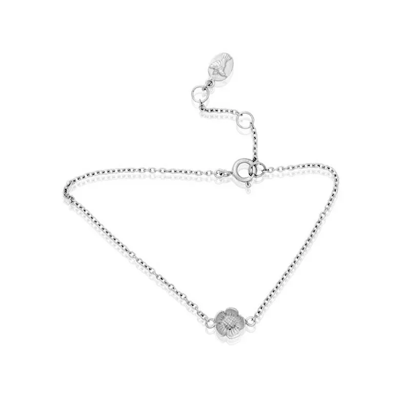 Blossom Bracelet, Silver