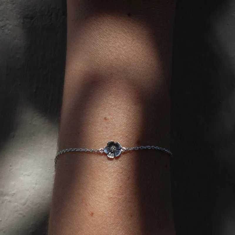 Blossom Bracelet, Silver