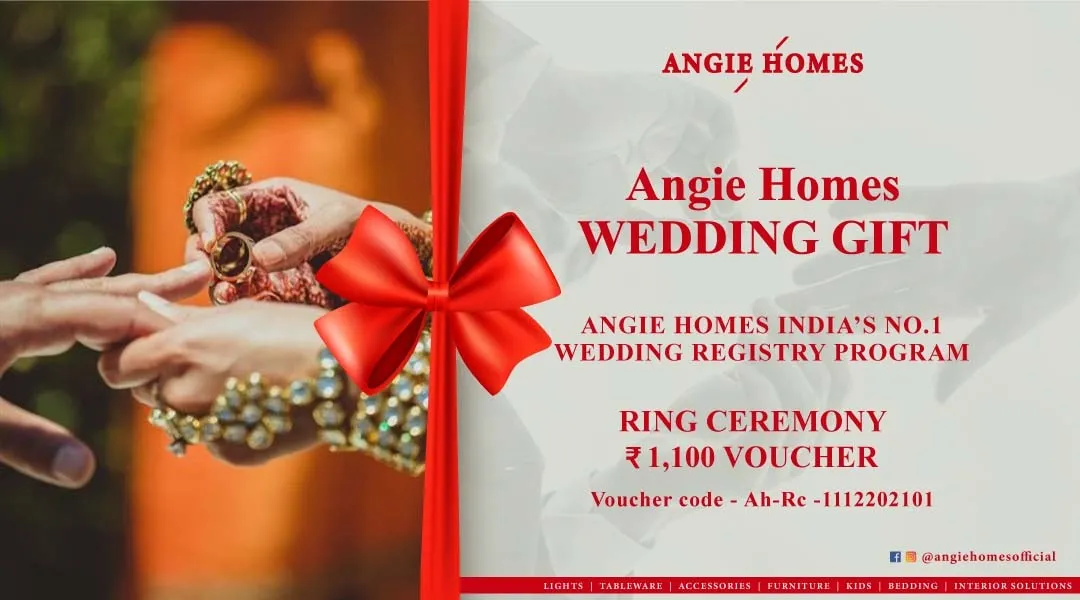 Book Online Ring Ceremony Gift Vouchers with Angie Homes