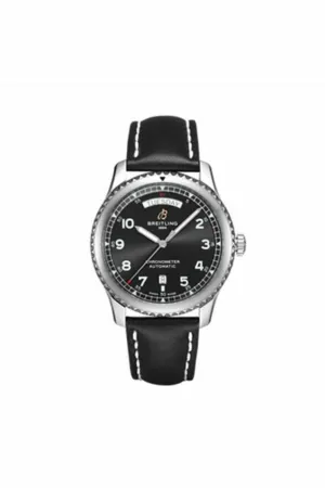 breitling aviator 8 automatic day date 41mm men's watch ref. a45330101b1x1
