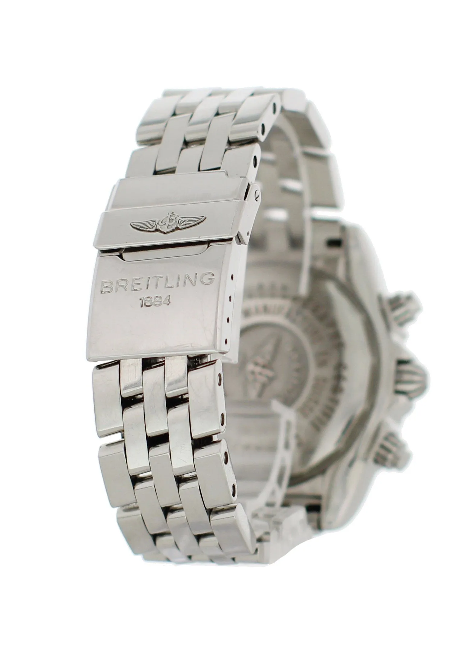 Breitling Chronomat Evolution A13356  Mens Watch Box Papers