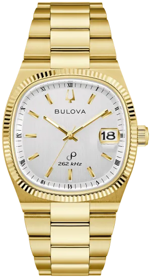 Bulova Super Seville Gold Tone Mens Watch 97B223