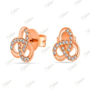 Celtic Trinity Knot Ear Studs