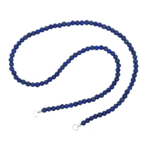 Claspless Medium Round Lapis Strand