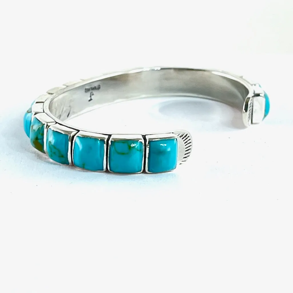 Clear Blue Skies Bracelet<br>By Federico<br>Size: S