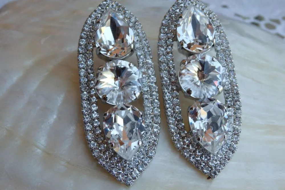 Clear Earrings
