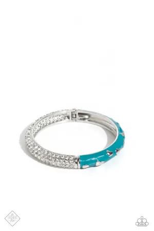 Color Caliber - Blue Bracelet - Paparazzi Accessories