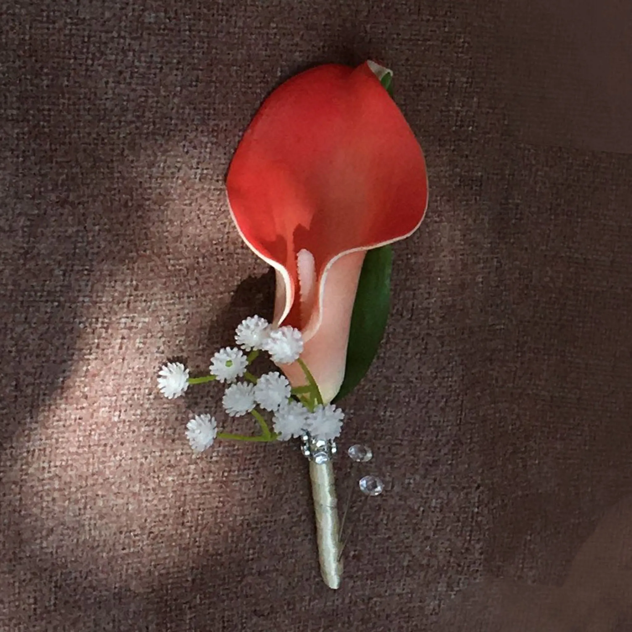 Coral and Navy Wedding Flowers Bridal Bridesmaids Bouquets Corsages