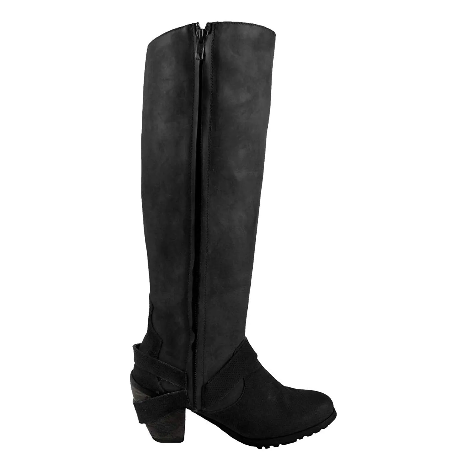 Corral Women's Black Harness U Toe Boots - Q0079