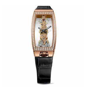 Corum Golden Bridge Miss Rose Gold Diamonds Watch B113/00824
