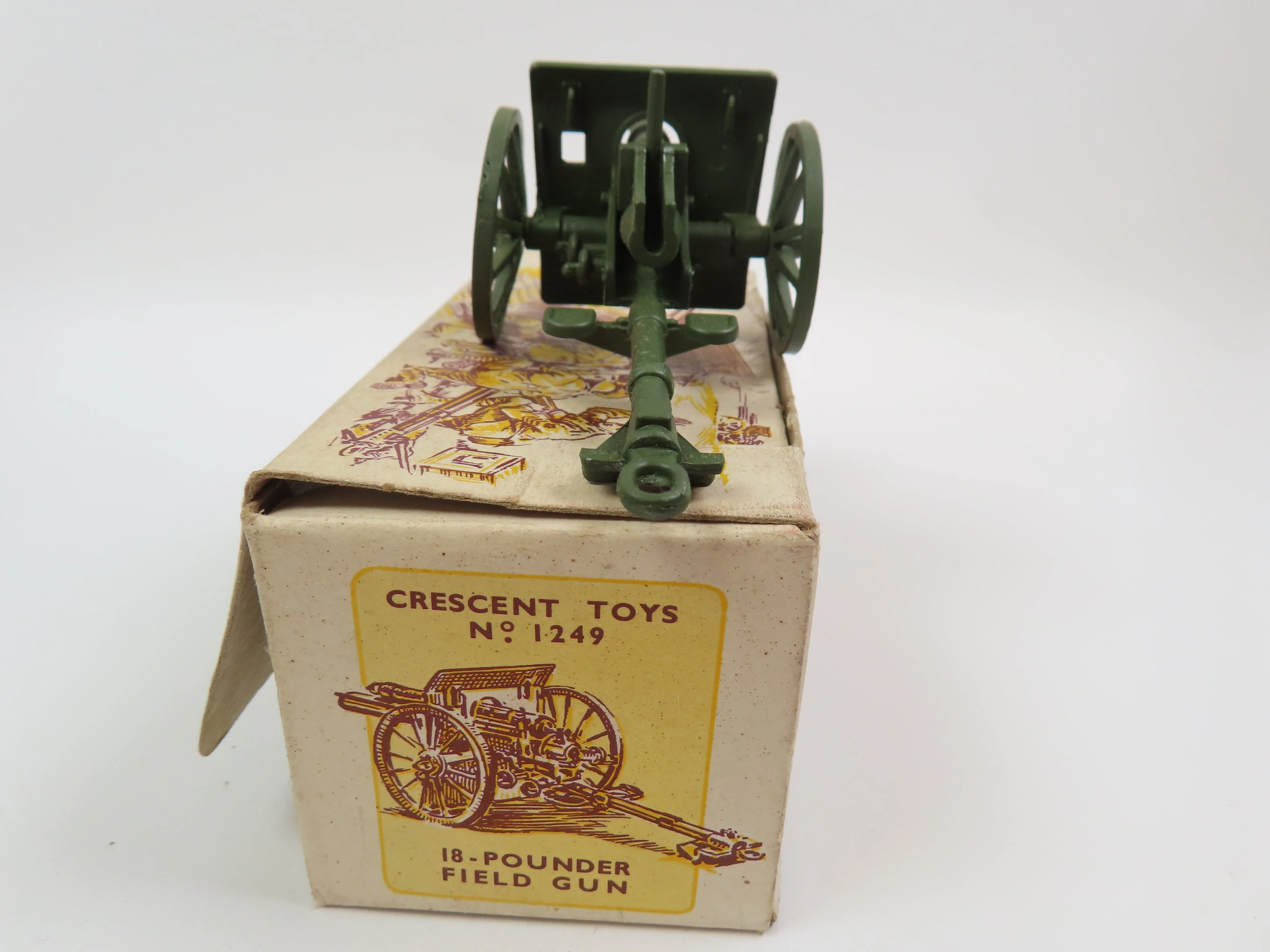 Crescent Toys 1249 - 18-Pounder Field Gun - 99% Mint Boxed