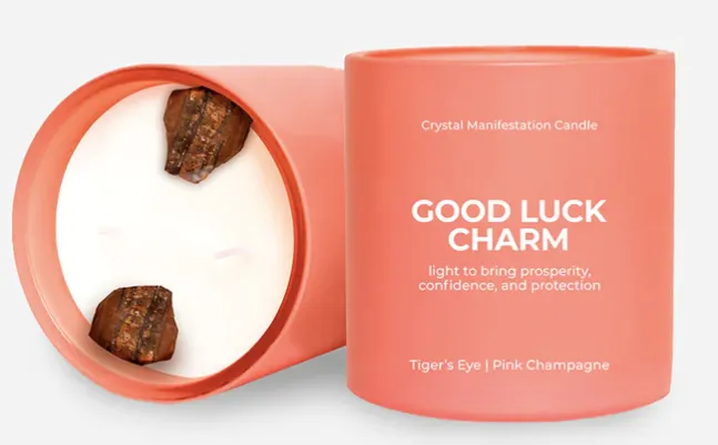 Crystal Manifestation Boxed Candle