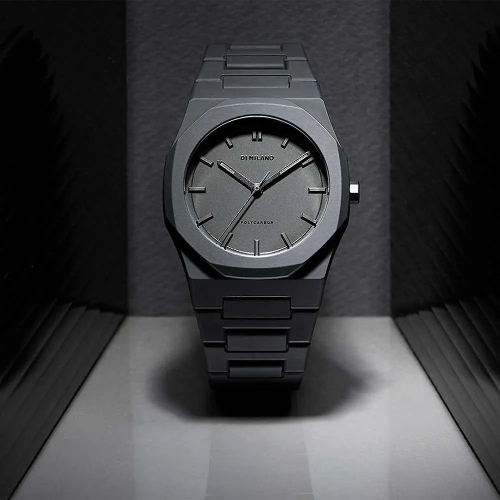 D1 Milano Polycarbon 40.5mm Watch D1-PCBJ10