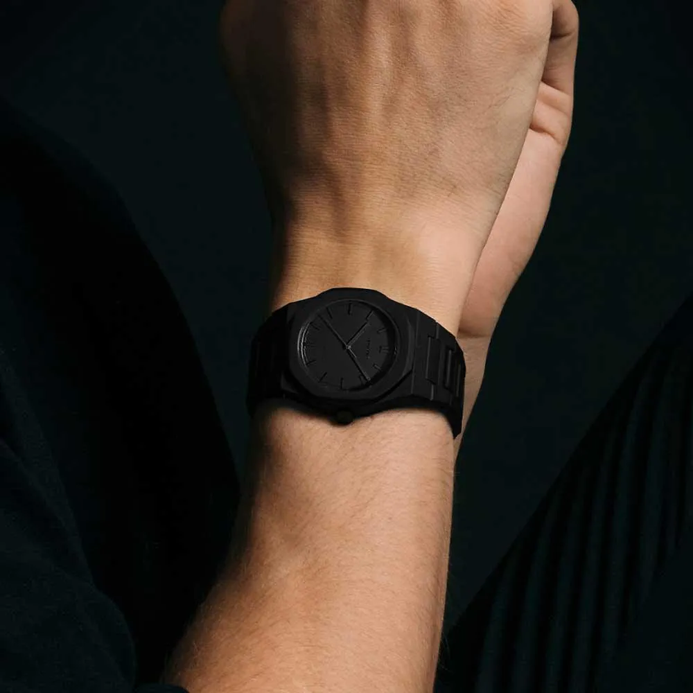 D1 Milano Polycarbon 40.5mm Watch D1-PCBJ10