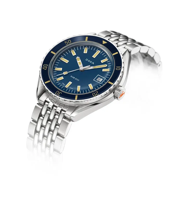 DOXA Sub 200 Caribbean Stainless Steel - 799.10.201.10