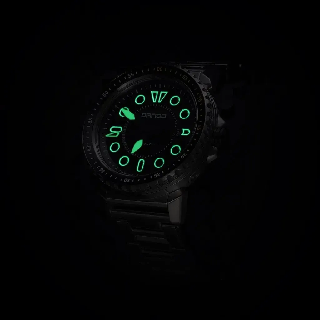 DV-01 - Dive Watch | Metal Bracelet & Micro Adjustment Bundle