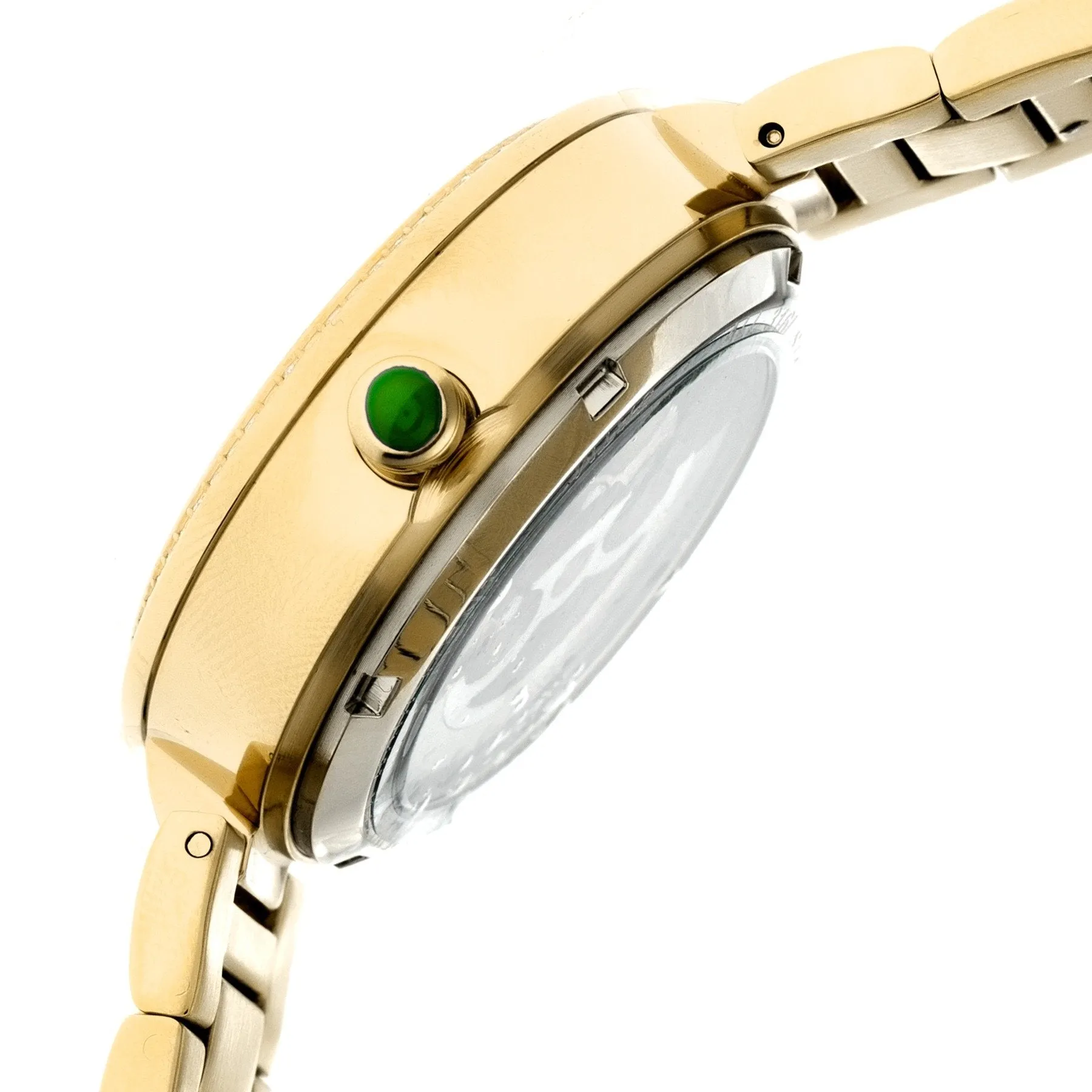 Empress Catherine Automatic Hammered Dial Bracelet Watch