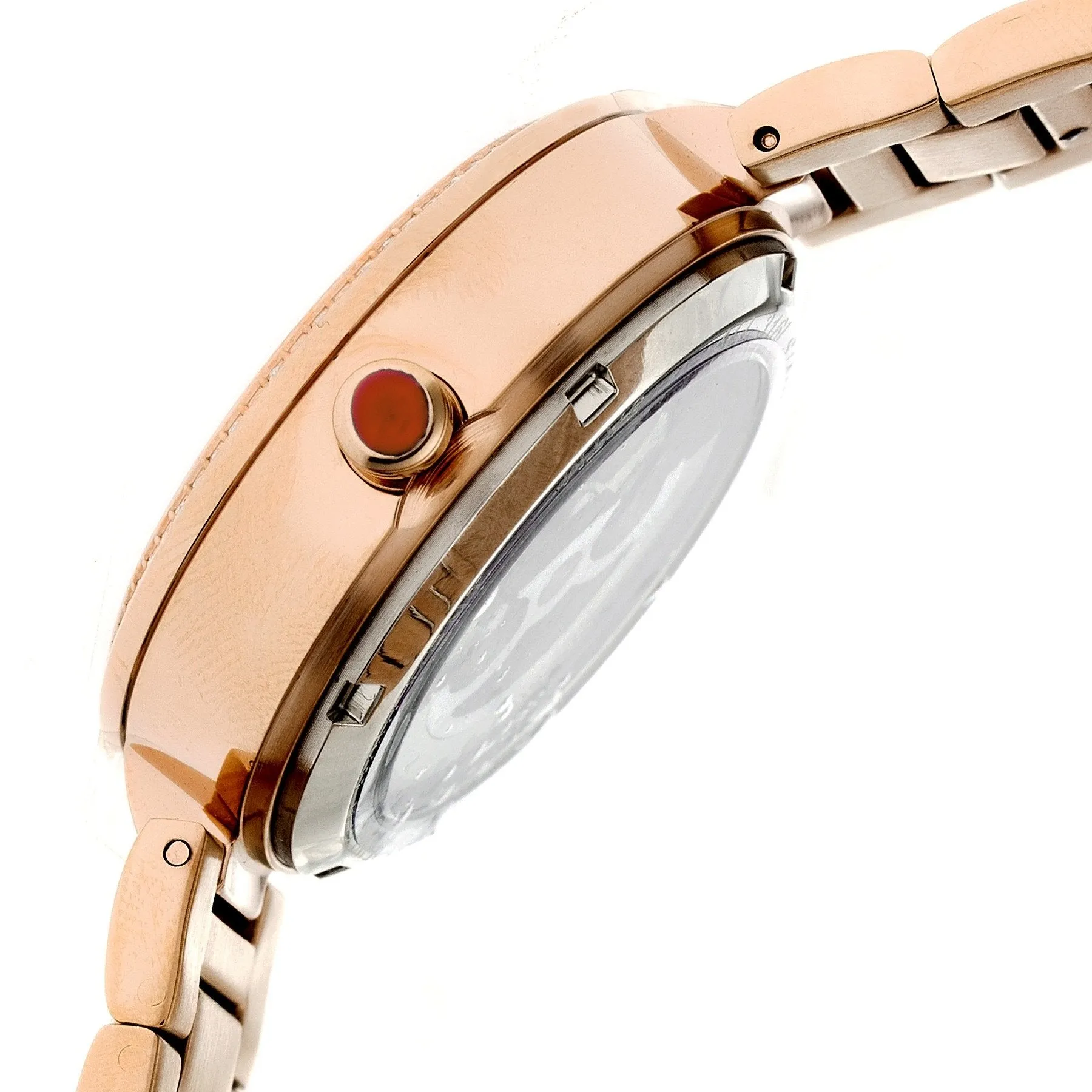 Empress Catherine Automatic Hammered Dial Bracelet Watch