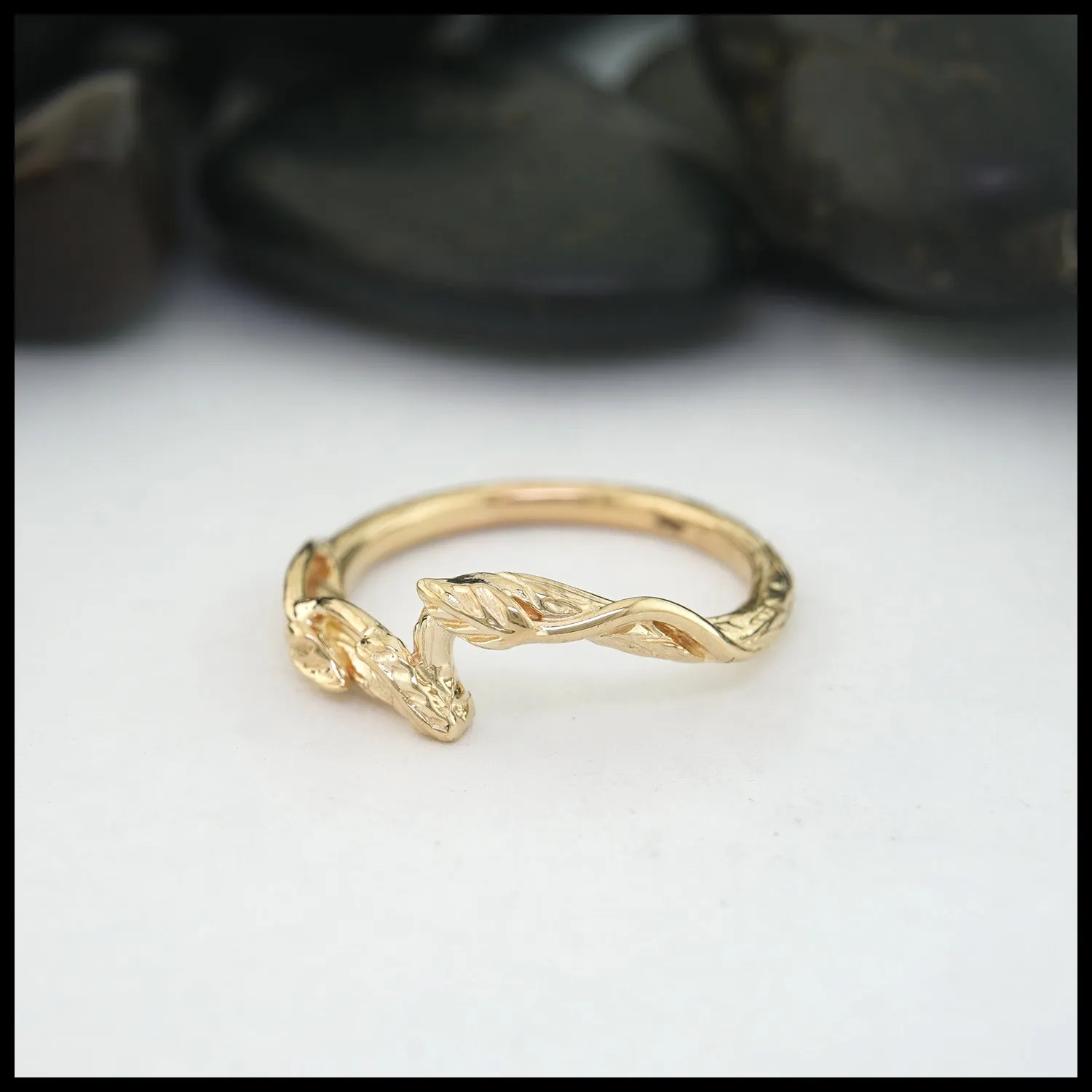 Entwined Engagement Set in 14K Yellow Gold